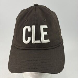Cleveland Browns Hat Cap New Era 9Twenty Women's CLE Embroidered Soft Brown